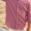 camisa rosa nachete