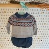 Conjunto bebe 2 piezas jersey y bombacho shangai