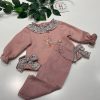 SUDADERA Y PANTALON LARGO ROSA VALENTINA